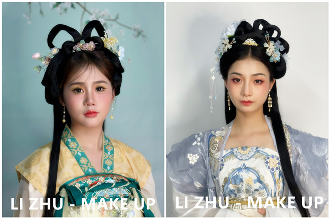 古風(fēng)造型，廣西彩妝造型進(jìn)修作品