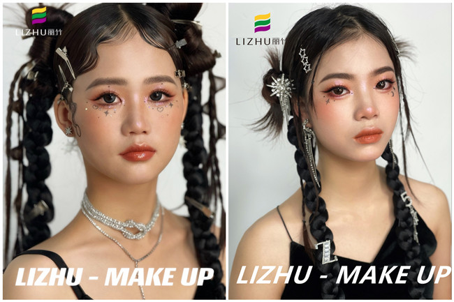 Y2K亞裔甜辣妝，南寧化妝寫(xiě)真作品