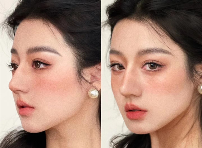 適合方圓臉的天菜畫(huà)法，廣西化妝美妝職業(yè)培訓(xùn)分享