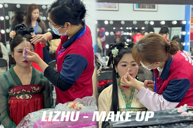 漢服造型妝容特點，廣西寫真彩妝學(xué)校課程講解