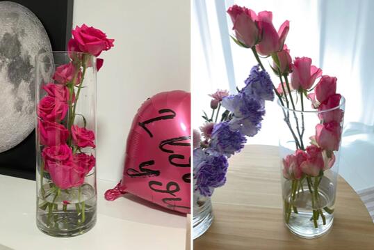 南寧學(xué)插花：無盡階梯插花法 ???