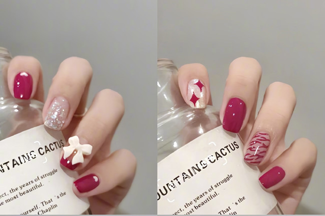 小眾春日美甲，廣西美甲網(wǎng)紅造型班分享