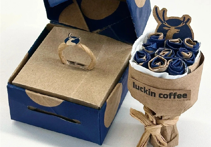 戒指迷你花束折紙教程，廣西花藝造型藝術(shù)