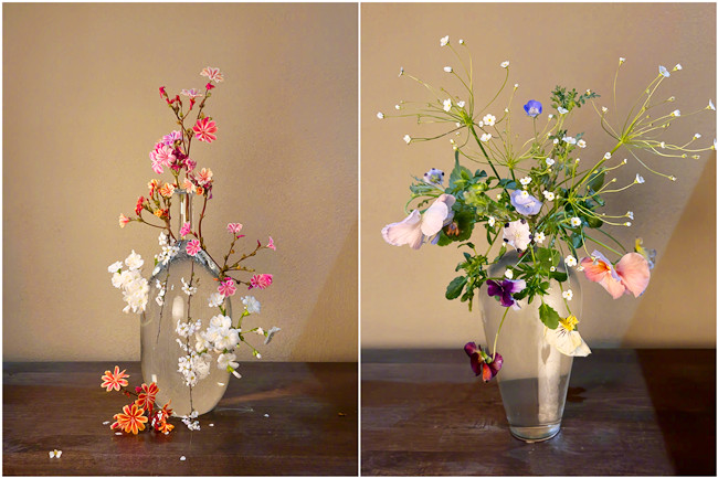 玻璃瓶花藝作品，南寧花藝學(xué)校排行榜推薦