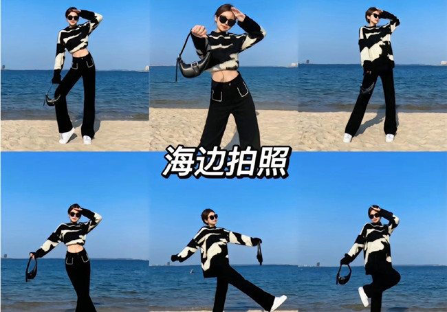 海邊拍照怎么出大片？廣西化妝形象拍照培訓(xùn)教你