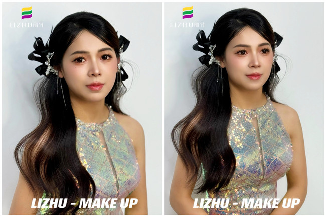 禮服造型，廣西化妝形象學(xué)校作品