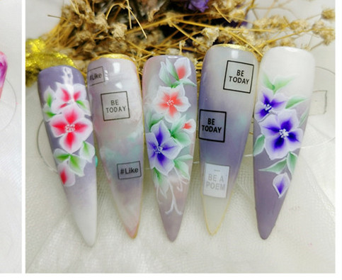 3D手繪美甲，南寧美甲學(xué)校排行榜推薦