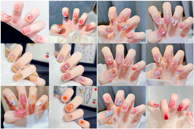 夏日清透美甲賞析，告訴你廣西學美甲哪里有實力