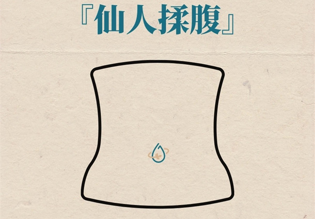 簡單揉腹法，廣西美容美體專業(yè)分享教程