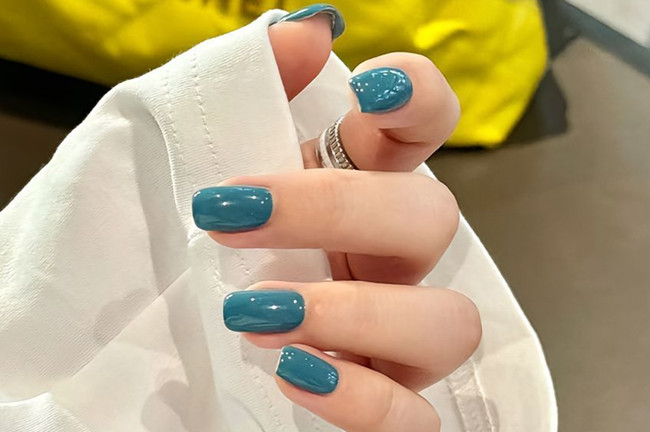 適合夏天的純色美甲，南寧美甲培訓速成班整理