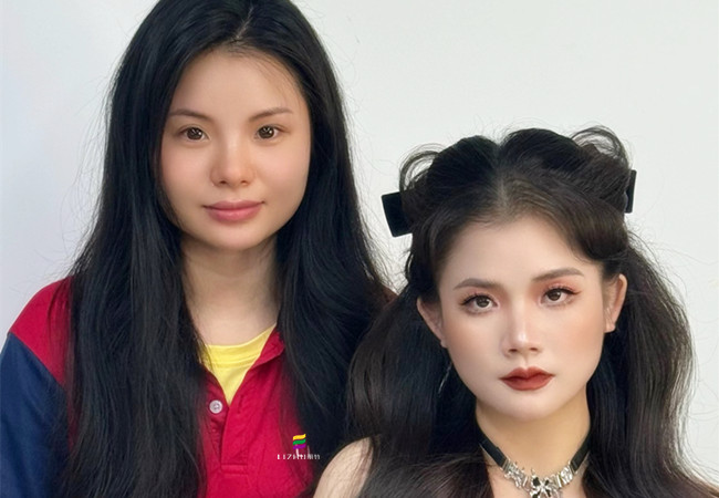 貓系披發(fā)造型，從零開始學(xué)彩妝作品