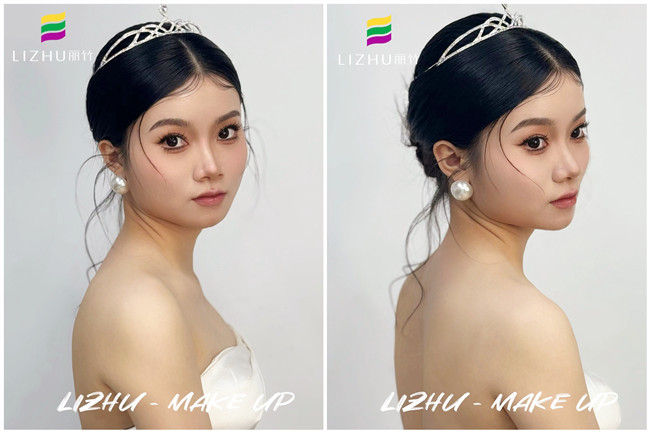 簡約優(yōu)雅新娘造型，從零開始學(xué)新娘妝