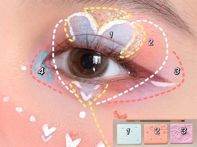 鉆石眼妝教程，彩妝培訓(xùn)南寧課程講解