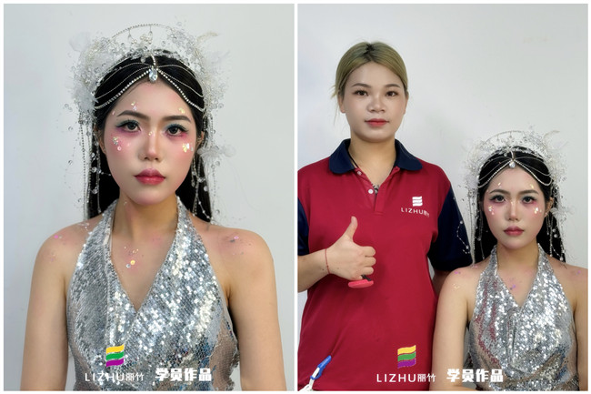 人魚公主，零基礎(chǔ)美妝教學(xué)學(xué)員作品