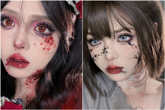 機靈鬼”萬圣節(jié)造型 | 南寧彩妝形象造型學(xué)校