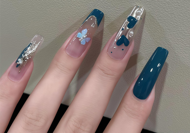 初秋輕奢美甲，南寧美甲職業(yè)培訓(xùn)推薦款式