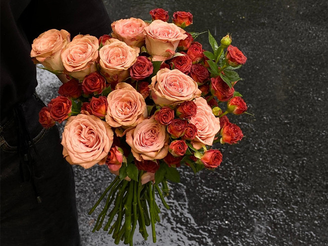 初秋浪漫感花束，南寧花藝師學(xué)校分享