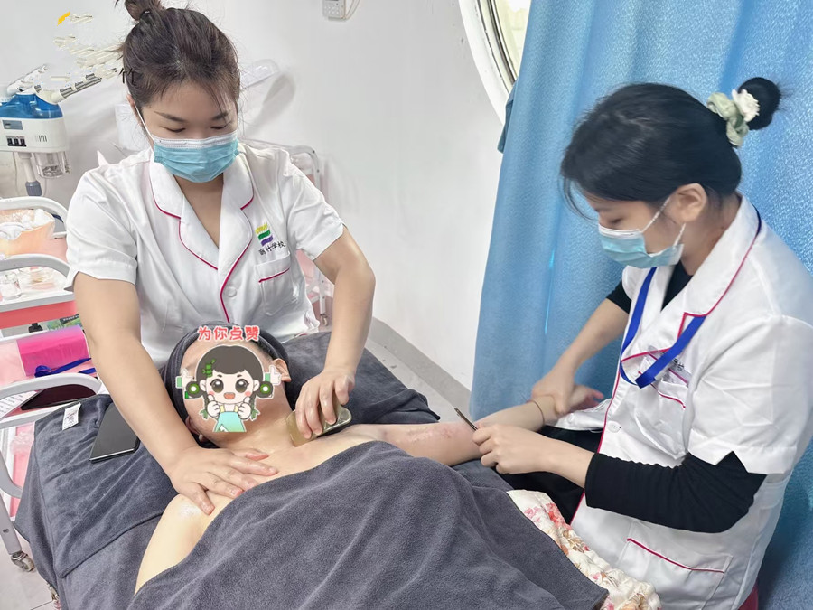 刮痧必懂知識點，南寧美容健康管理職業(yè)學?？偨Y