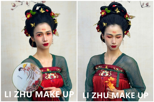 古風(fēng)漢服造型，廣西寫真旅拍培訓(xùn)學(xué)校作品