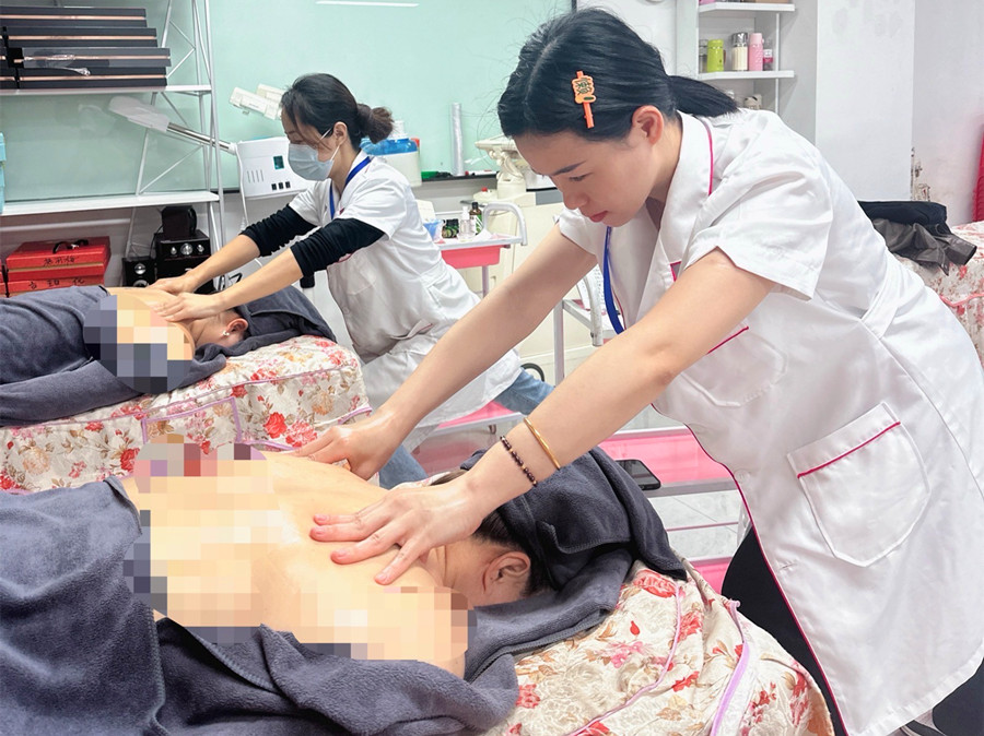 美容師手部如何發(fā)力？廣西培訓美容師訓練