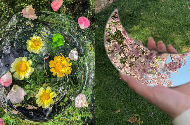 不露臉的春季大片拍照技巧，從零開始學(xué)化妝拍照