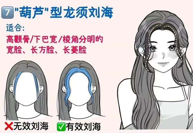 如何護理龍須劉海？南寧女士理發(fā)