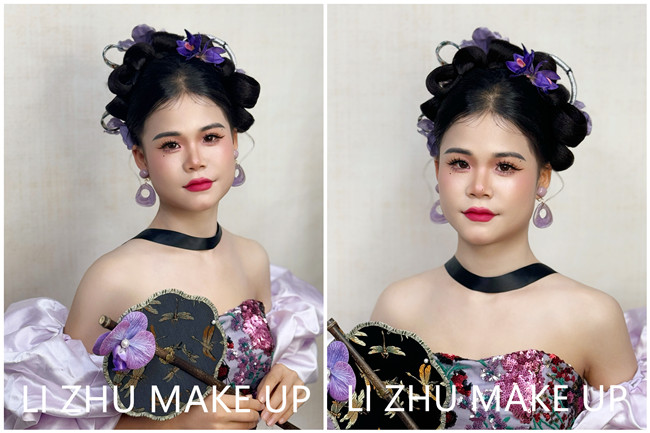 新中式東方造型，?南寧彩妝寫真機(jī)構(gòu)作品