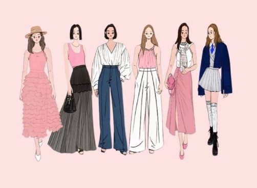 女生一周穿衣搭配指南，廣西化妝造型形象學(xué)校分享