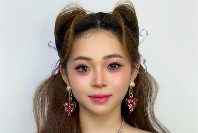 貓耳禮服造型，廣西化妝跟妝作品