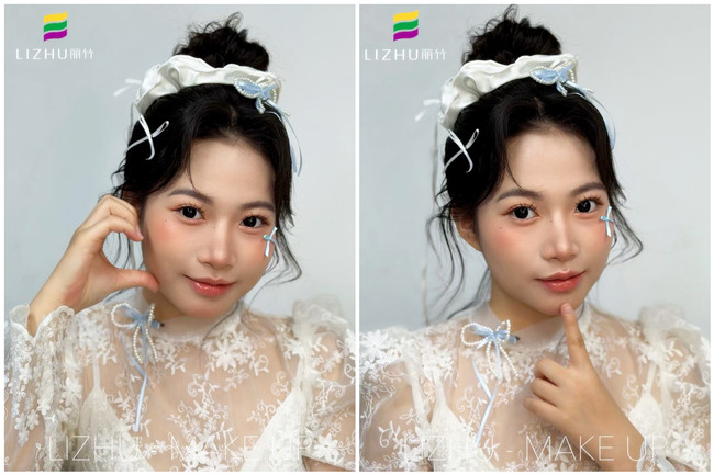 韓式丸子頭造型，南寧彩妝形象造型學(xué)校